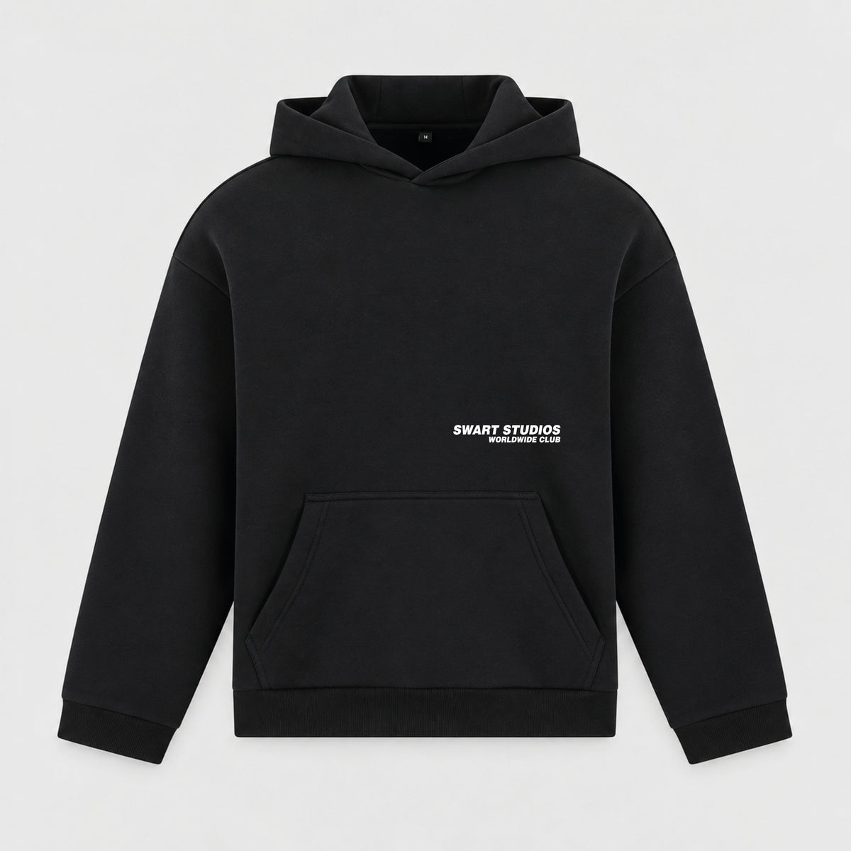 Essential hoodie black