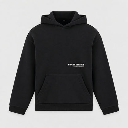 Essential hoodie black