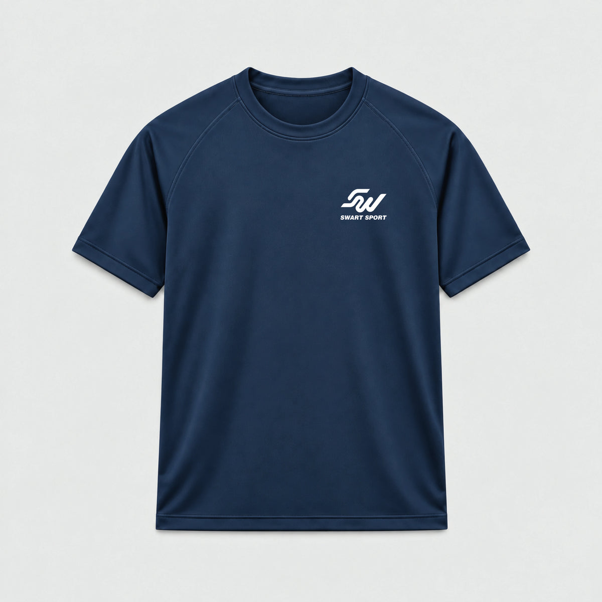 Heren sportshirt navy