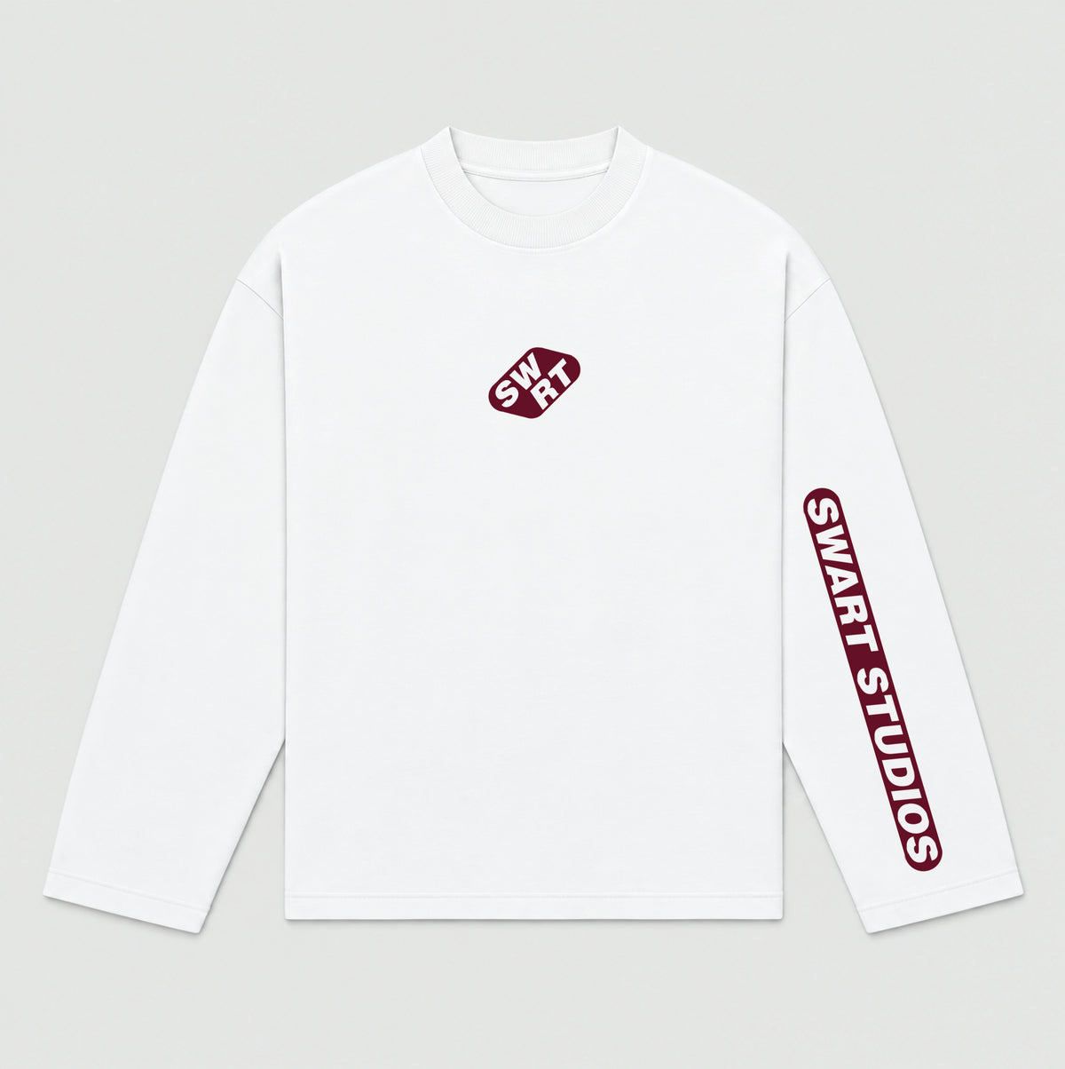 SWRT longsleeve burgundy