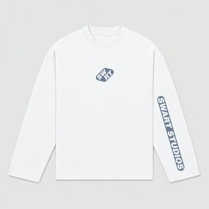 SWRT longsleeve dusty blue
