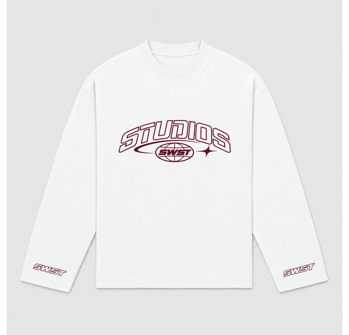 Studios longsleeve burgundy