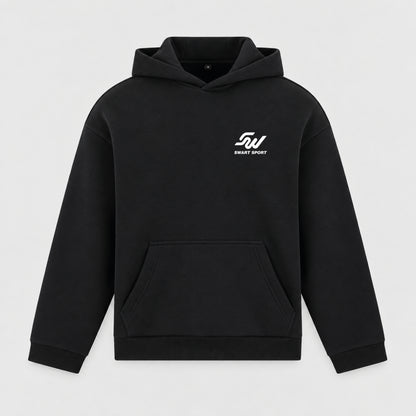 Sports hoodie black