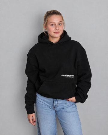 Essential hoodie black