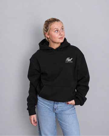 Sports hoodie black