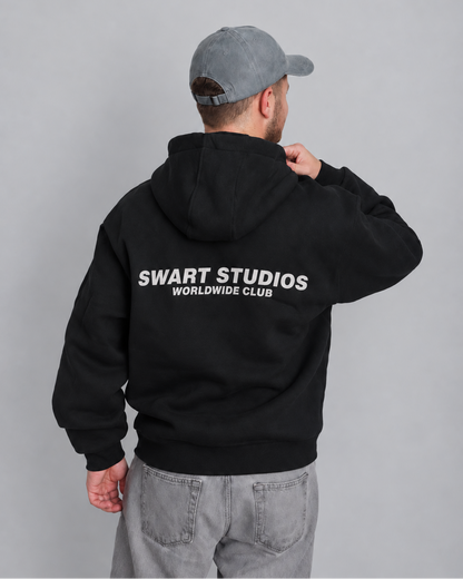Essential hoodie black