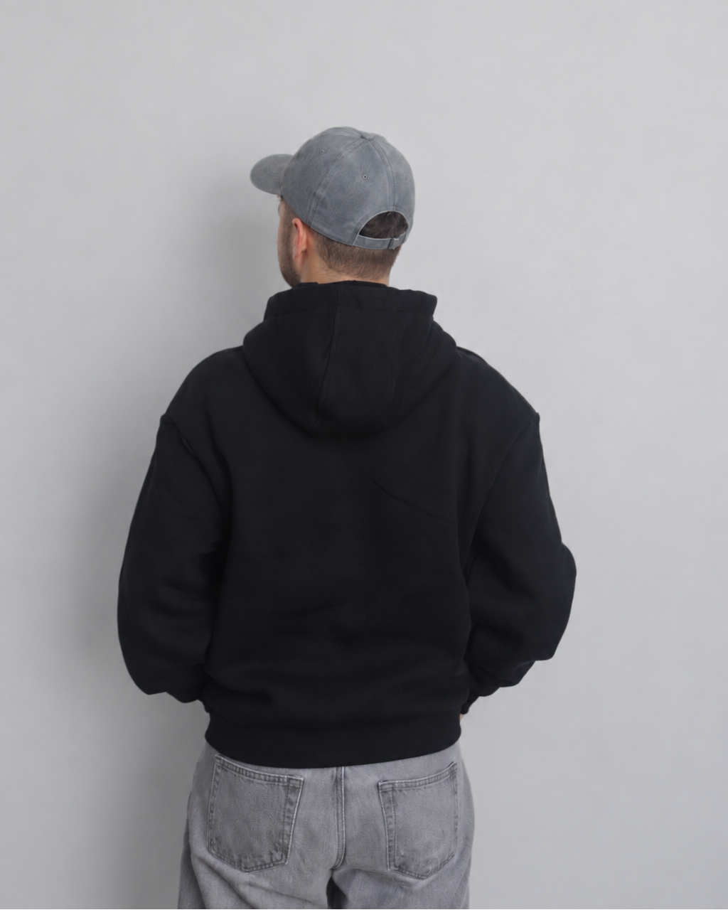 Sports hoodie black