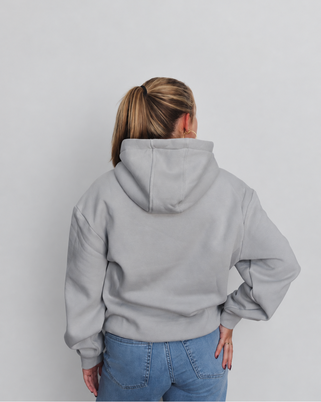 Sports hoodie grey