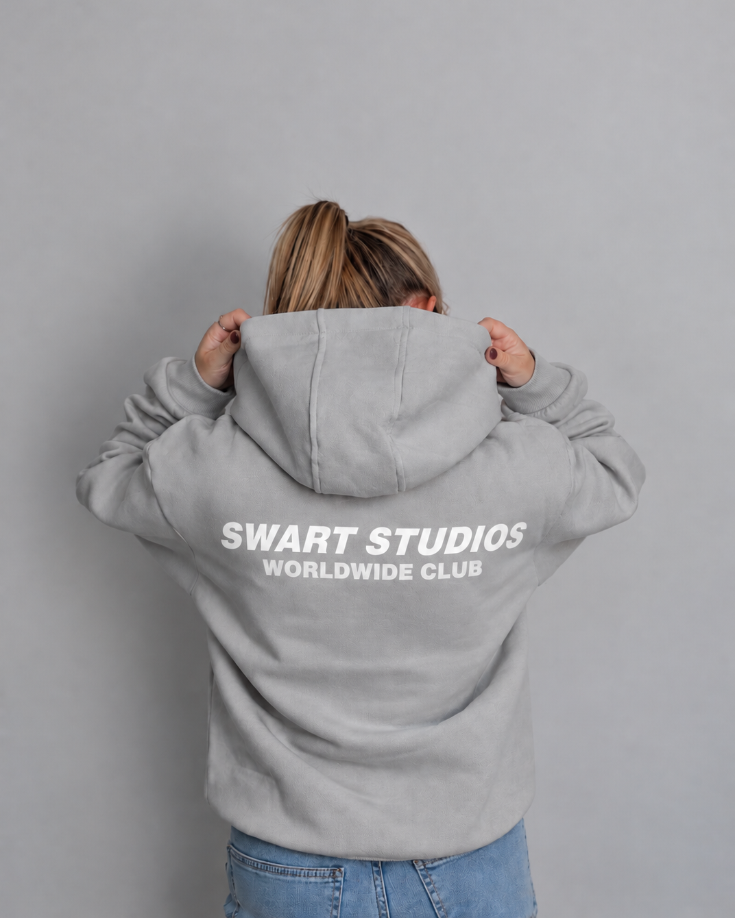Essential hoodie grey