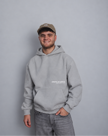 Essential hoodie grey