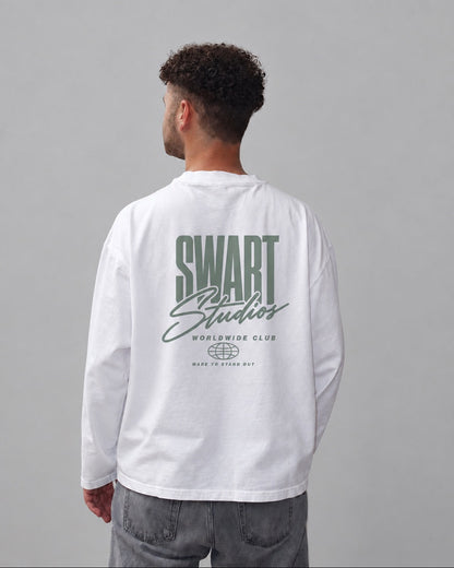 Statement longsleeve sage green