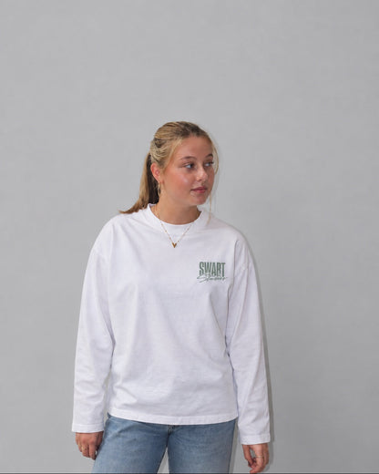 Statement longsleeve sage green