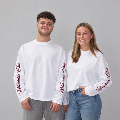 Worldwide club longsleeve burgundy