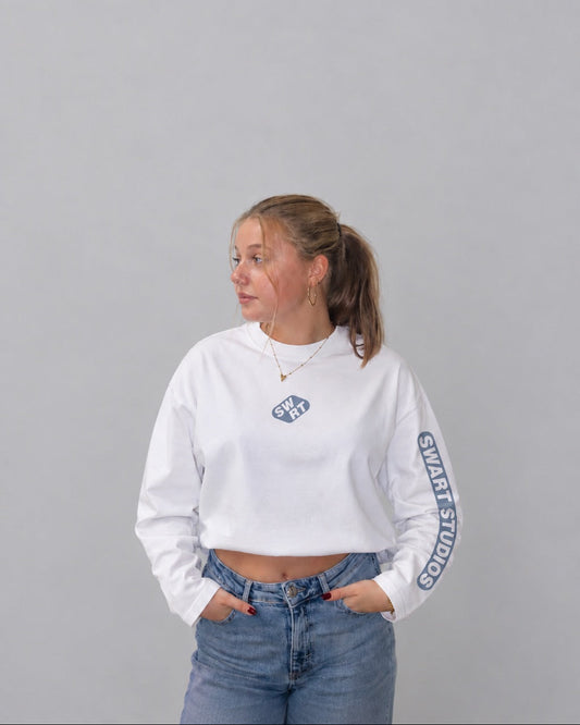 SWRT longsleeve dusty blue