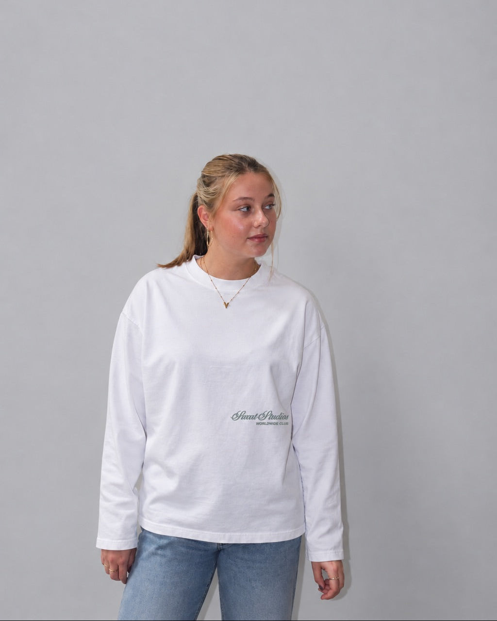 Signature longsleeve sage green