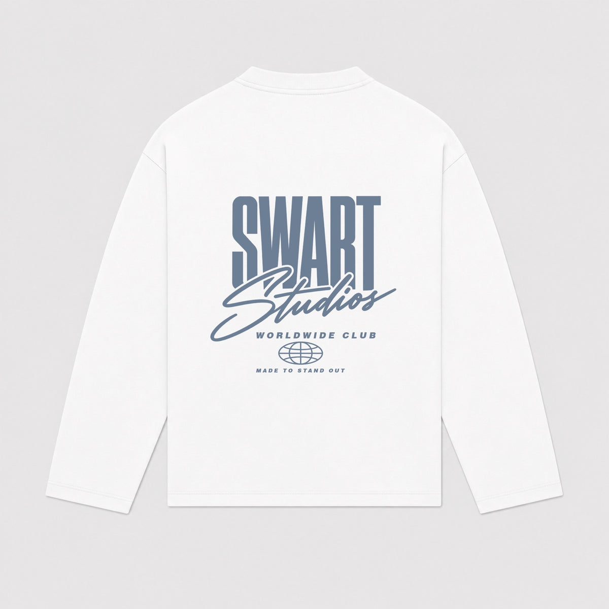 Statement longsleeve dusty blue