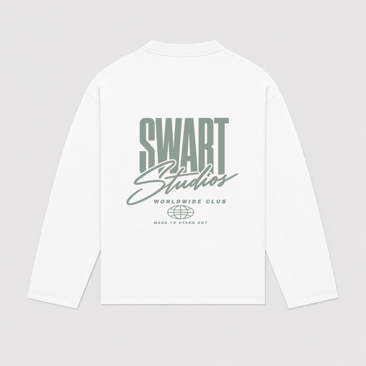 Statement longsleeve sage green