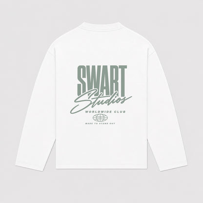 Statement longsleeve sage green