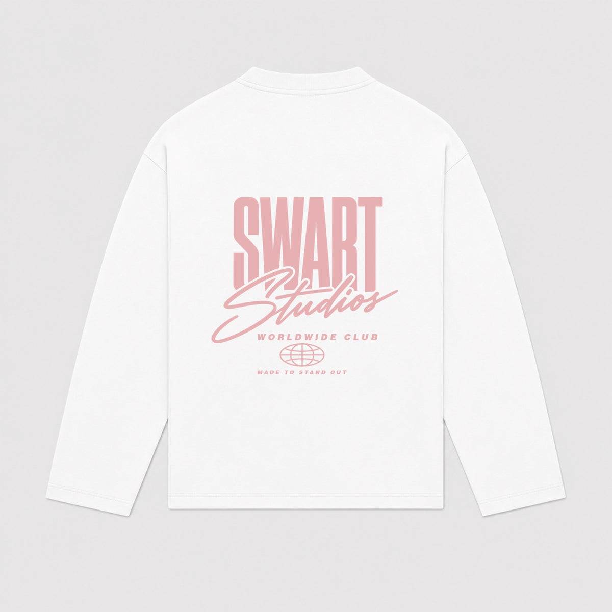 Statement longsleeve soft pink