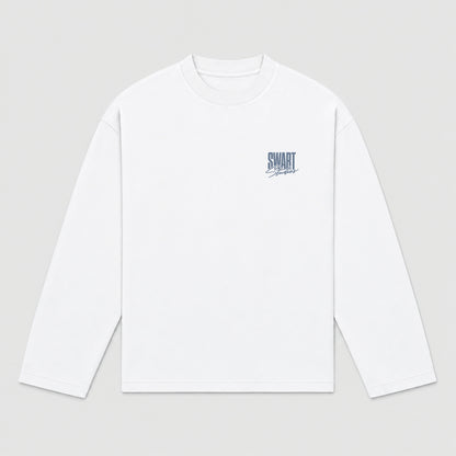 Statement longsleeve dusty blue