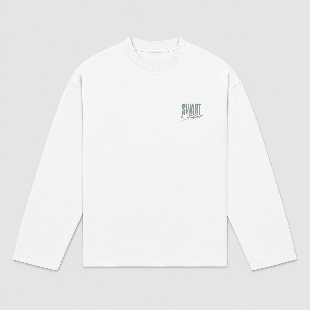 Statement longsleeve sage green