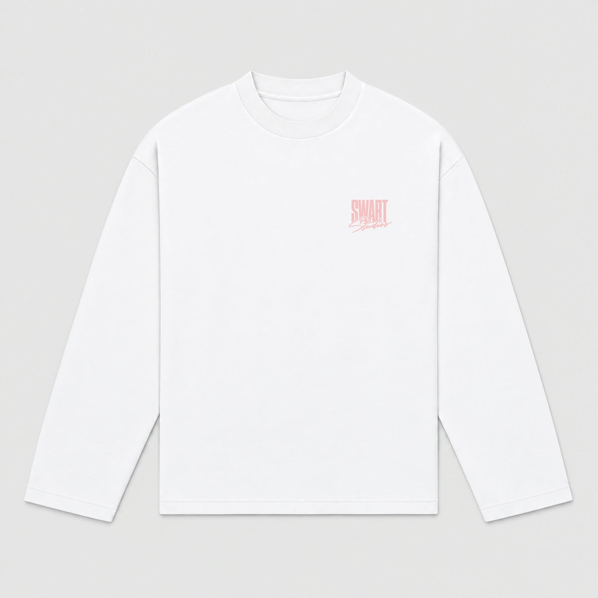 Statement longsleeve soft pink