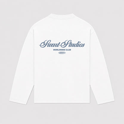 Signature longsleeve dusty blue