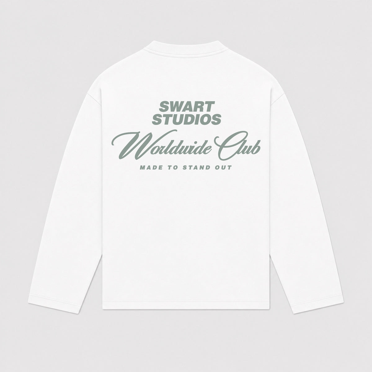 Worldwide club longsleeve sage green