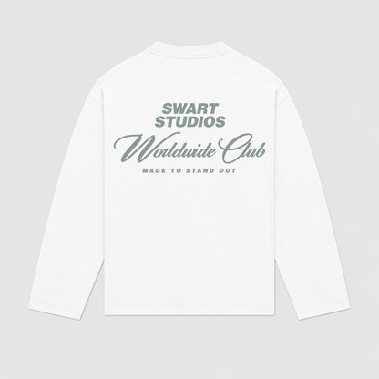 Worldwide club longsleeve sage green