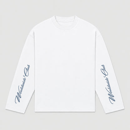 Worldwide club longsleeve dusty blue
